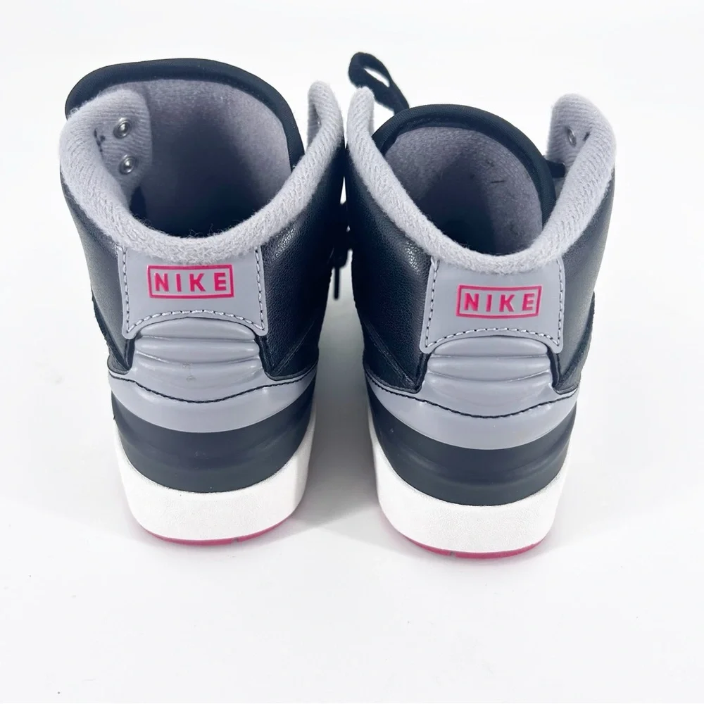 Jordan 2 Retro (PS) Black Cement Sneakers